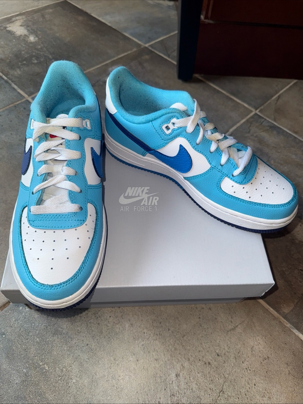 Nike Air Force 1 '07 LV8 Split - Light Photo Blue